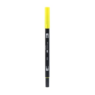 ปากกาพู่กัน 2 หัว TOMBOW AB-T 055 PROCESS YELLOW (PC)