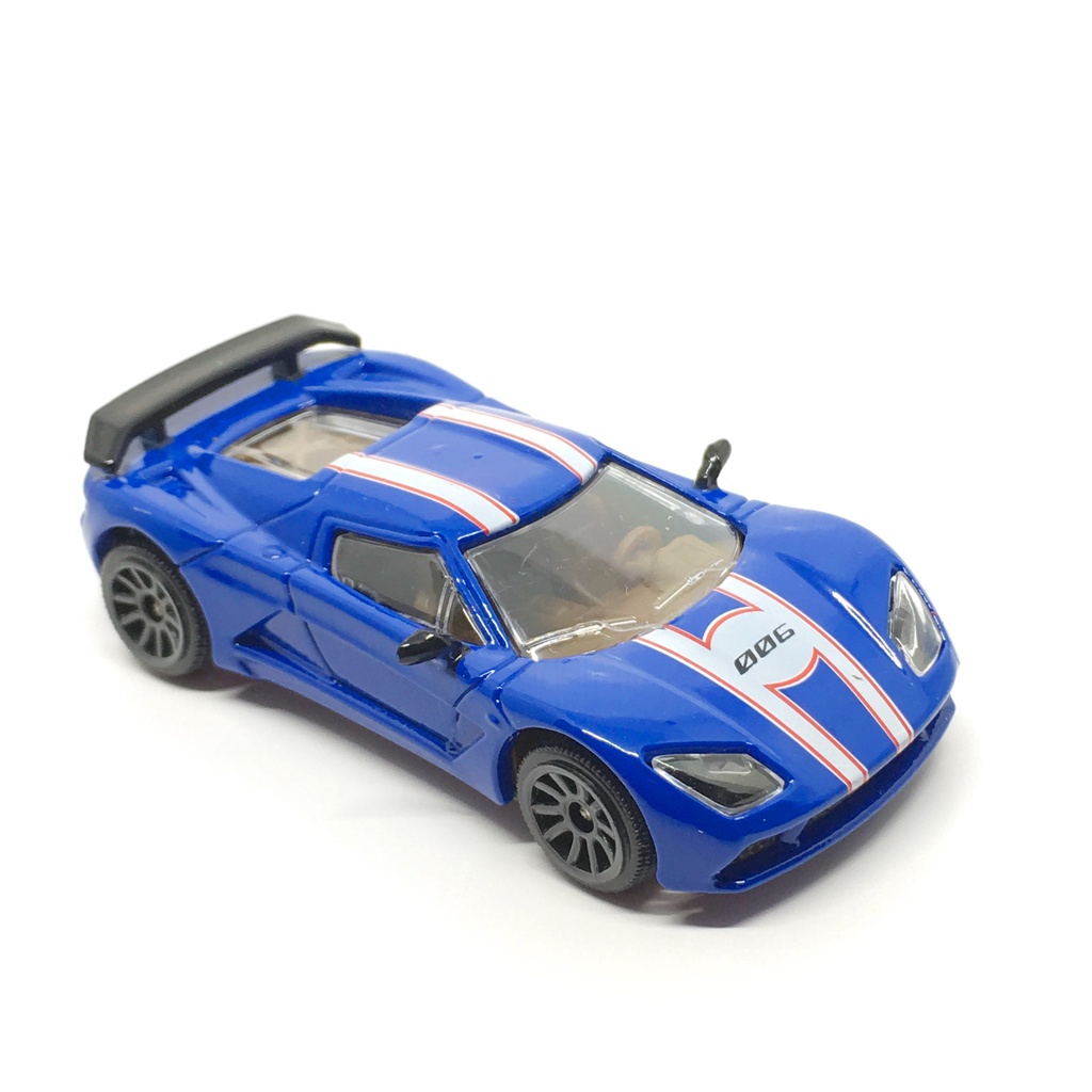 Majorette Akylone Concept 006 - Brown Seat - Blue Color /Wheels 5UG /scale 1/68 (3 inches) no Packag