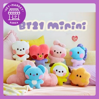 [BT21] ✨Bt21 Minini เบาะแบน✨ ตุ๊กตายัดไส้ ของเล่น ตุ๊กตามินนี่ BTS Line Friends KOYA RJ SHOOKY MANG CHIMMY TATA COOKY