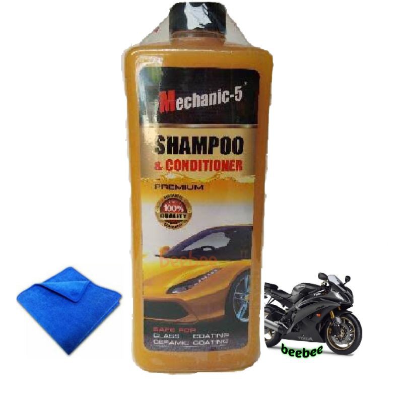 แชมพูล้างรถ Mechanic-5  Shampoo&conditioner
