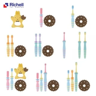 🇯🇵 แปรงสีฟัน​เด็ก​ Richell Baby Toothbrush รุ่นใหม่