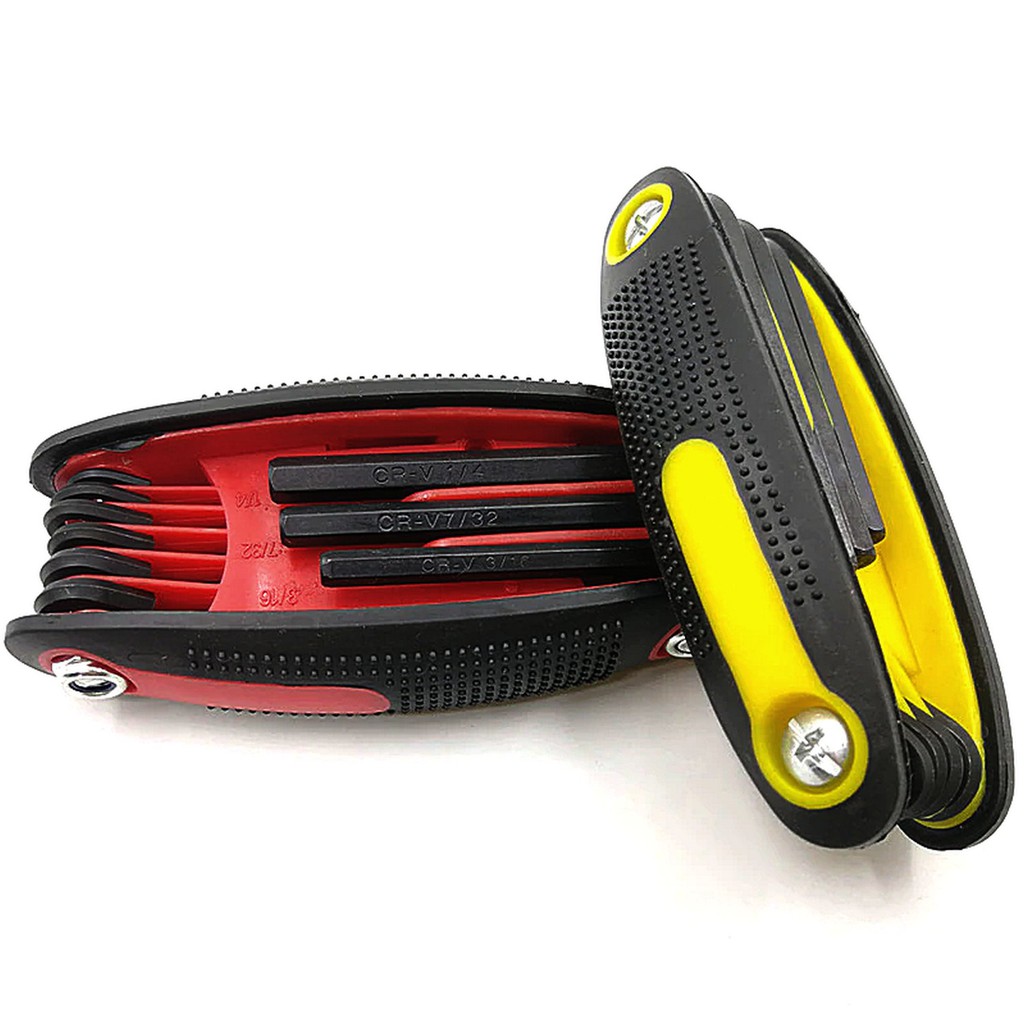 Allen Key Wrench Inch Tool 1/4" 7/32" 3/16" 5/32" 9/64" 1/8" 7/64" 3/32" 5/64" for Compound Recurve Bow