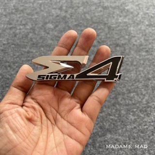 โลโก้ ซิกม่าโฟร์ SIGMA4 FORTUNER ขนาด 10x2.5cm