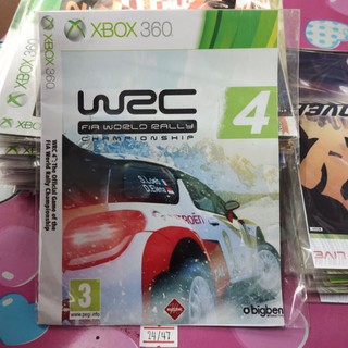 แผ่นเกมส์เอ็กบ็อกซ์ Xbox 360 WRC 4 Fia World Rally Championship