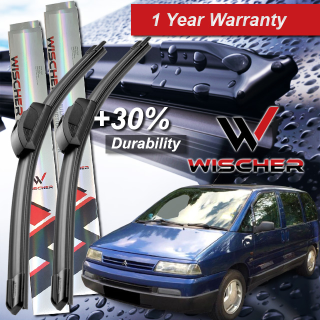 Citroen Evasion 1994 - 2002 Wischer Nano-BOND ใบปัดน้ําฝน (1SET)