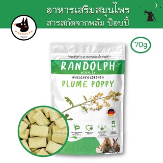 อาหารเสริมสมุนไพร Herbal TX สูตร Plum Poppy ยี่ห้อแรนดอล์ฟ (Randolph) - HA15