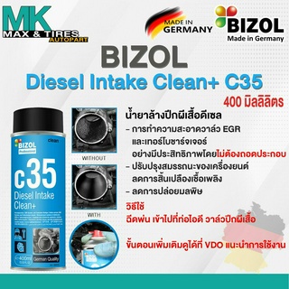 น้ำยาล้างปีกผีเสื้อดีเซล Bizol Diesel Intake Clean+ c35 80015 (400ml)