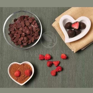 ไดฟูกุ ช็อกโกแลตสอดไส้สตอเบอรี่ Chocolate Truffle มี 3 รสชาติ นม ชาเขียว ช็อกโกแลต อร่อยทั้งสามรส ไดฟูกุ