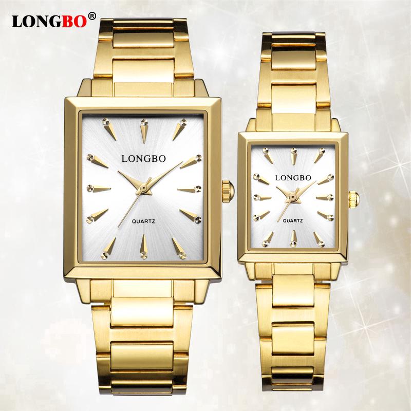 Longbo 80531 นาฬิกาข้อมือคู่ quartz