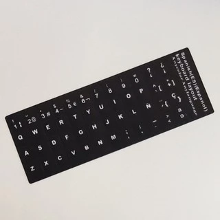 สติกเกอร์คีย์บอร์ด ภาษาไทย อังกฤษ / Thai English Keyboard sticker สติ๊กเกอร์ภาษาไทยแบบ 3M / เรืองแสง ITcam