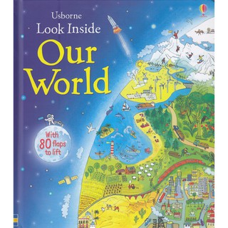 DKTODAY หนังสือ USBORNE LOOK INSIDE OUR WORLD