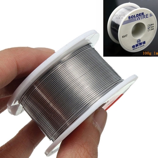 100G 1.0MM หัวแร้งบัดกรีตะกั่วตะกั่วฟรี Rosin Core Flux Tin Copper Sn Pb Cu