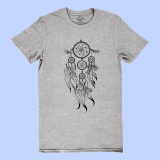 ขายดี!เสื้อยืดลาย Dreamcatcher ตาข่ายดักฝัน คอกลม แขนสั้น ไซส์ S - 2XLS-5XL