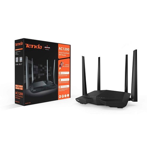 Router Tenda (AC6) Wireless AC1200 Dual Band