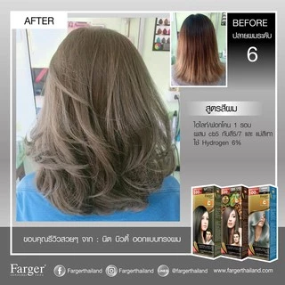 (ตัดปีกฝา) แม่สี/ครีมฟอกสีผม เอฟจี บาย ฟาร์เกอร์ FG By Farger Perfect Hair Bleaching Cream 60/100ml.