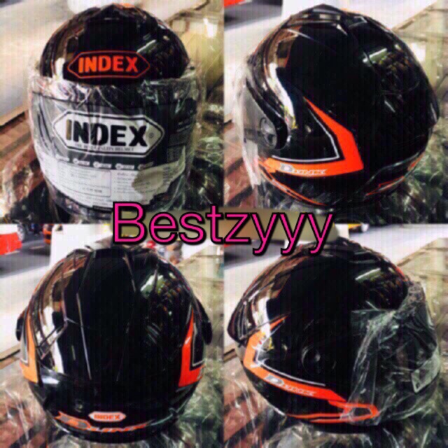 หมวกกันน็อคเต็มใบ Index Dunk หรือสั่งชิวหน้าสำรอง