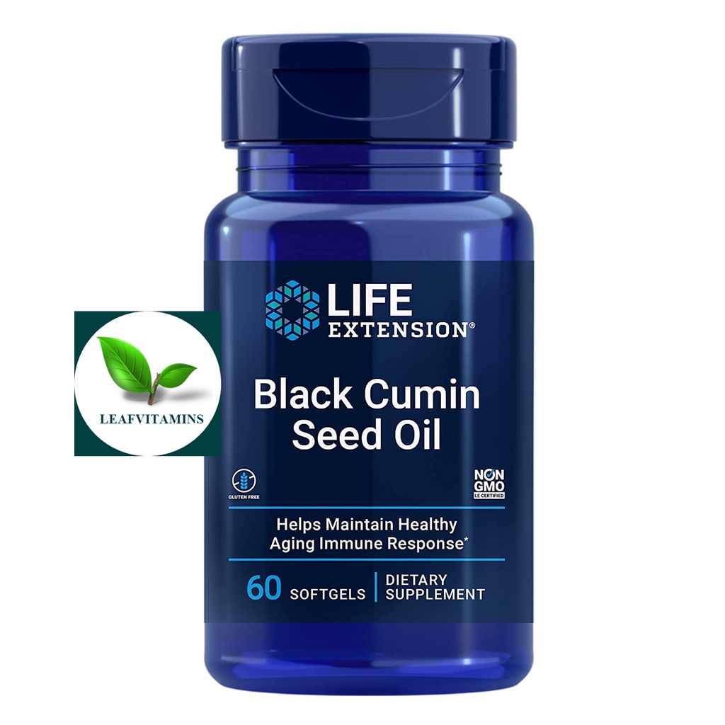 Life Extension Black Cumin Seed Oil / 60 softgels