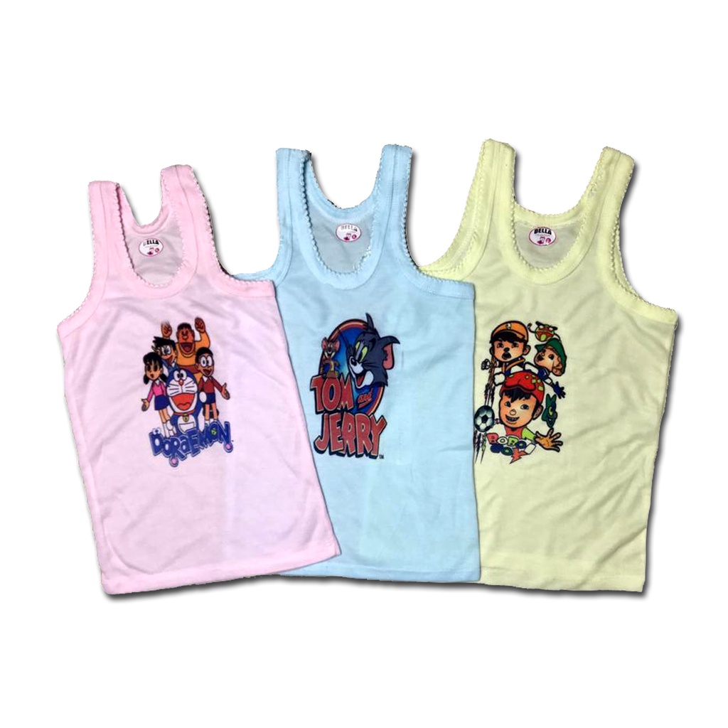 Bella Collection Character Motif เสื้อกล้ามเด็ก