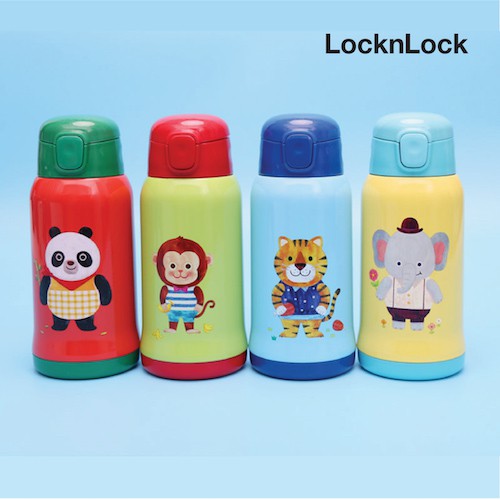 LOCK&LOCK ขวดน้ำสุญญากาศสำหรับเด็ก ความจุ 550ml รุ่น LHC1435