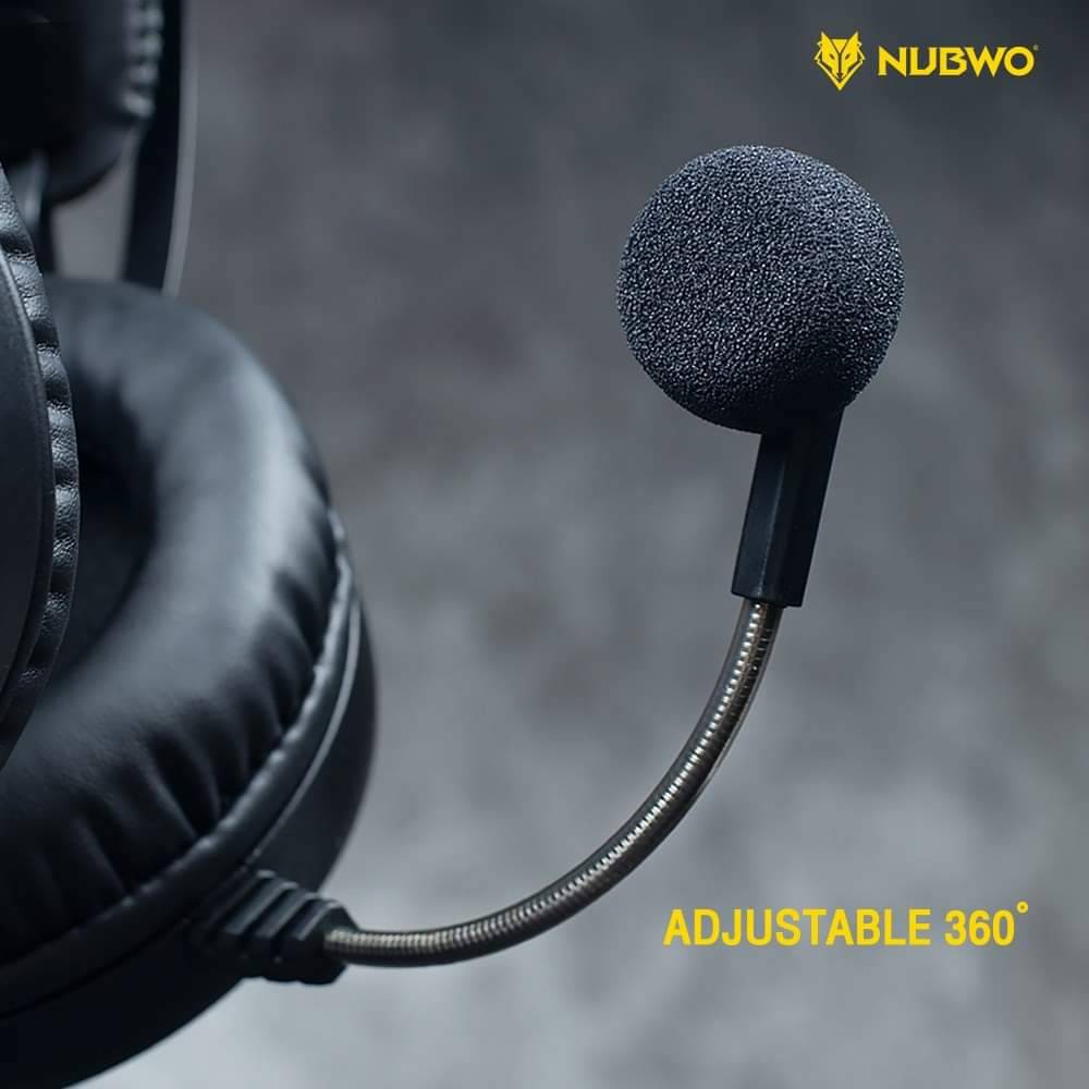 NUBWO 🎵N1pro/n2pro Stereo Headset Gaming🎧 หูฟังเกมมิ่ง ระบบสเตริโอ กระหึ่ม รอบทิศทาง แท้ nubwoประกัน1ปี