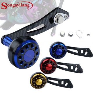 Sougayilang 3 Colors Fishing Reel Handle Aluminum Alloy Top Quality Strong Durable Fish Reel Handle for Baitcasting Reel Accessory