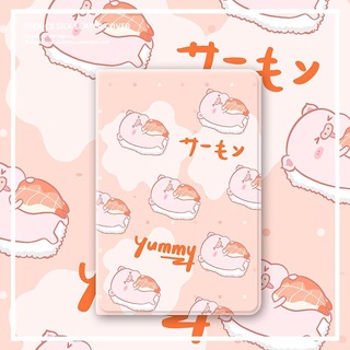 Piggy Sushi for เคสไอแพด gen 7 8 9 pro 9.7 11 2020 2021  air 1 2 3 4 5 เคส pen slot 10.2 mini 1/2/3/4/5/6