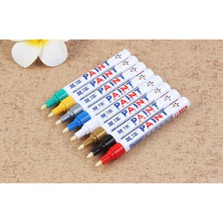 DIY Fill Paint pen Marker pen Low Odor Tire pen Graffiti Painting Supplies（1Pc）