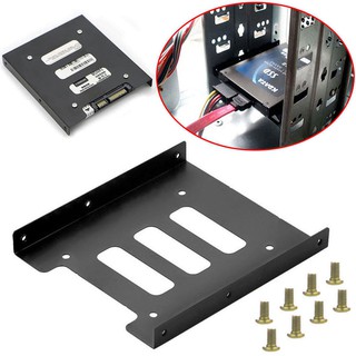 ถาดอะแดปเตอร์ SSD HDD เป็น 3.5 นิ้ว 2.5 นิ้ว สําหรับ PC SSD Holder