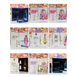 Miss Dior ,Blooming Bouquet ,Savage ,Jador ,Rose n Rose ,Joy น้ำหอมแท้แบรนด์เนมหลอดทดลอง❗️