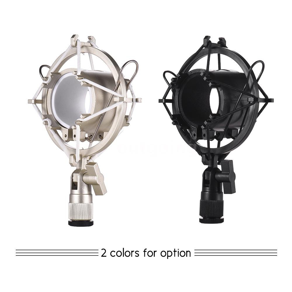 Univerdal Condenser Microphone Mic Shock Mount Holder Bracket Plastic Anti-vibra
