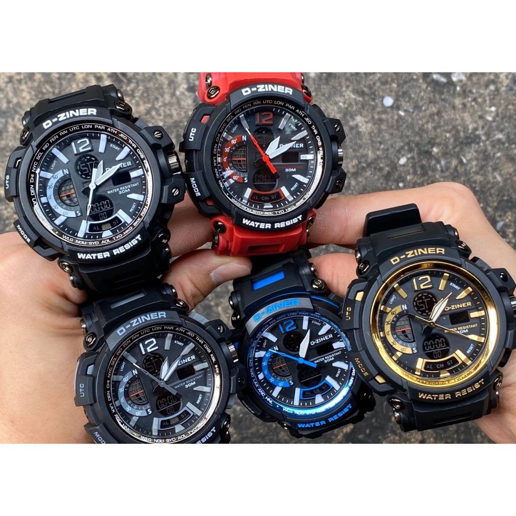 นาฬิกาข้อมือชาย D-ziner รุ่น 8228A