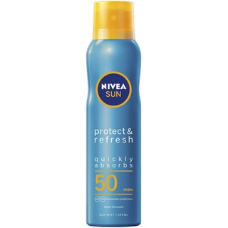 Nivea Sunscreen protect and refresh  SPF50 200ml กันแดดนีเวียร์ สเปรย์