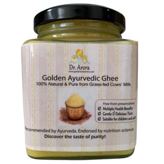 Organic Pavilion Dr. Arora Organic Ayurvedic Ghee กี น้ำมันเนยอินเดีย (300g)