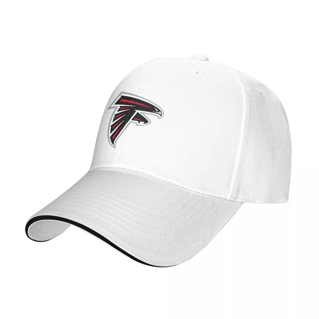 ใหม่ที่มีอยู่ Atlanta Falcons โลโก้ NFL เบสบอลหมวกผู้ชายผู้หญิงแฟชั่นหมวกโพลีเอสเตอร์ Unisex Golf Ru