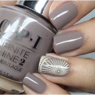 พร้อมส่ง OPI Infinite shine Taupless Beach  รหัส IS LA61 รุ่น Infinite shine รุ่นฝาสีเงิน รุ่นกึ่งเจล เงาแบบเจลไม่ต้องอบ