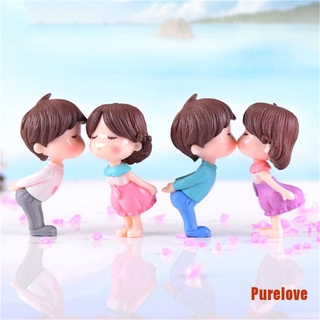 Purelove ตุ๊กตาคู่รักจิ๋ว สําหรับตกแต่งสวน 2