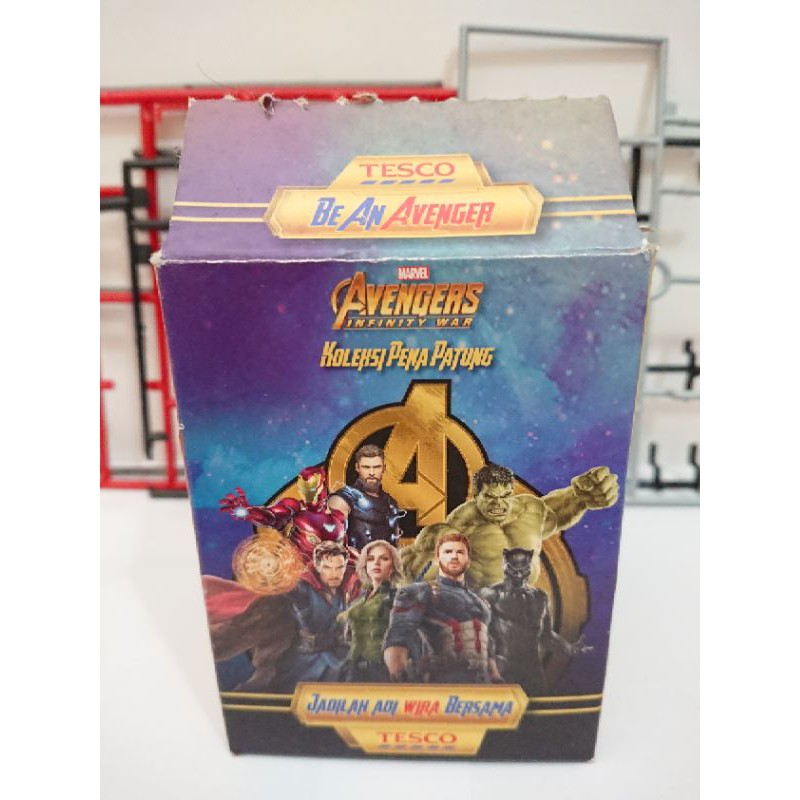 กล่อง Tesco Avengers Stamper พร้อม Groot