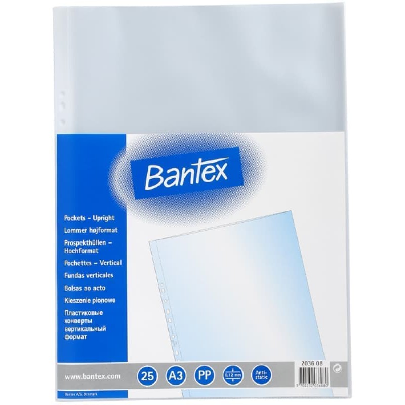 Bantex 2036 Pocket Binder A3 Portrait