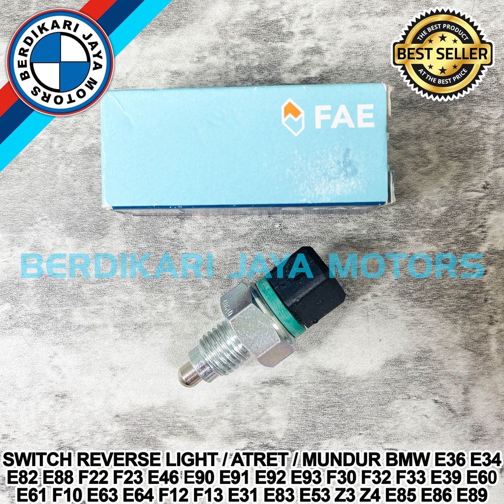 SWITCH REVERSE LIGHT SWITC ATHRET SWIT SUIT REVERSE BMW E36 E34 E82 E88 F22 F23 E46 E90 E91 E92 E93 