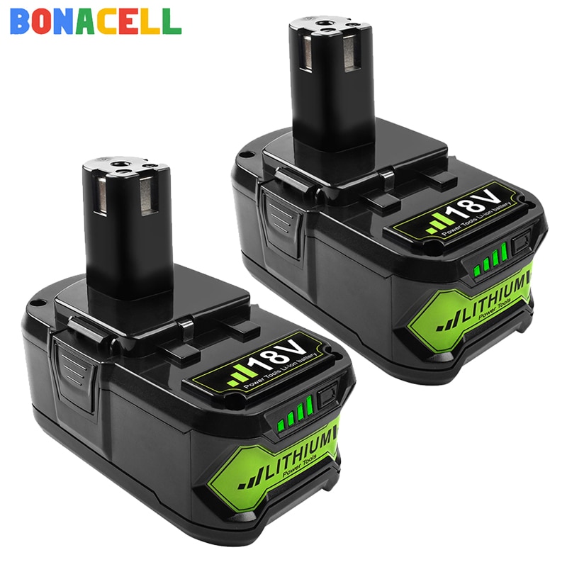 ❤Ryobi P108 6000mAh 18V Bonacell For  Li-Ion Rechargeable Power tool battery Replacement RB18L40