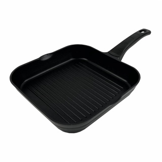 KOCH KITCHEN กระทะย่าง 28 ซม. PAN-GRILLDER สีดำ