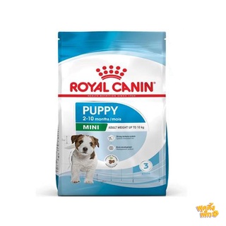 royal canin mini puppy 4kg อาหารเม็ดลูกสุนัข พันธุ์เล็ก อายุ 2-10 เดือน (dry dog food, โรยัล คานิน)