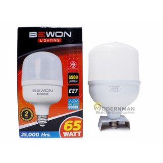 ไฟตลาดนัด ไฟกลางคืน หลอดไฟจัมโบ้ 65W LED Bulb แสงขาว ขั้วมาตรฐาน E27 ไฟบ้าน 220V หลอดไฟตุ้ม หลอดไฟ LED