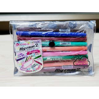 Set15C ปากกาสี 2 หัว My Color 2
