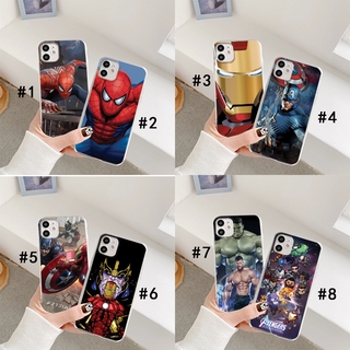 เคสโทรศัพท์มือถือ Huawei Y5 Y6 Pro Y7 Prime Y9 2019 ปลอก TPU อ่อน เดอร์แมนไอรอนแมน