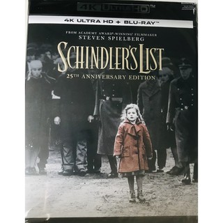 Schindlers List /ชะตากรรมที่โลกไม่ลืม (4K+BD) (4K ไม่มีเสียงไทย ไม่มีซับไทย) (BD มีเสียงไทย มีซับไทย)