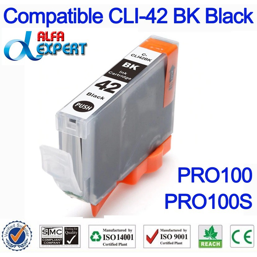 ตลับหมึก Alpha-CLI-42 1 ตลับ Compatible Ink Cartridge For canon CLI42 CLI-42 For Canon PIXMA Pro-100 100S Printer