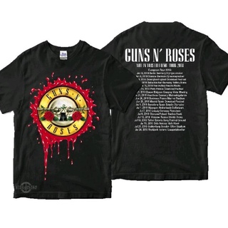 เสื้อยืด ลาย N roses band guns TOUR 2018 พรีเมี่ยม สําหรับเด็กS-5XL