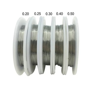 Stainless  steel wire 0.2/0.25/0.3/0.4/0.5 mm. 1 roll