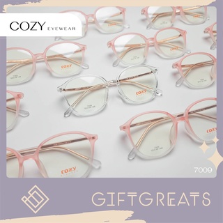 กรอบแว่นแฟชั่น Cozy - กรอบพร้อมเลนส์มัลติโค้ทกรองแสง (แว่นมีหลายรุ่นทักแชทขอดูแบบก่อนสั่งได้)